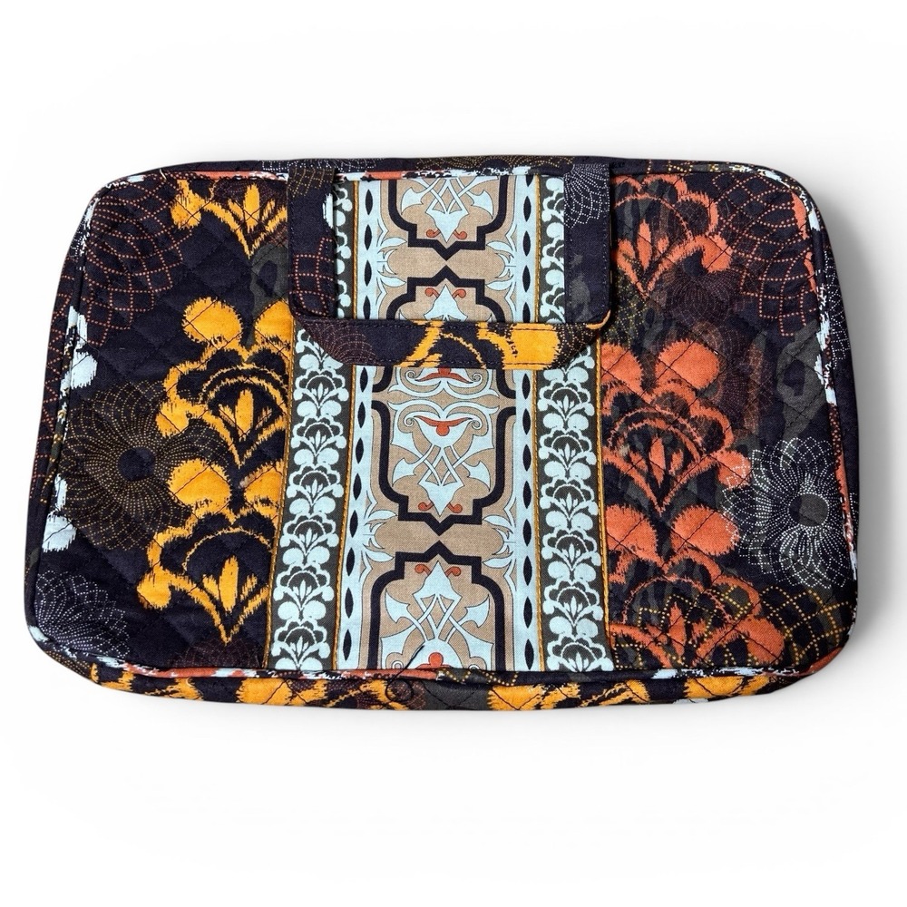 Quilted Cosmetic Travel Bag Boho Compartments